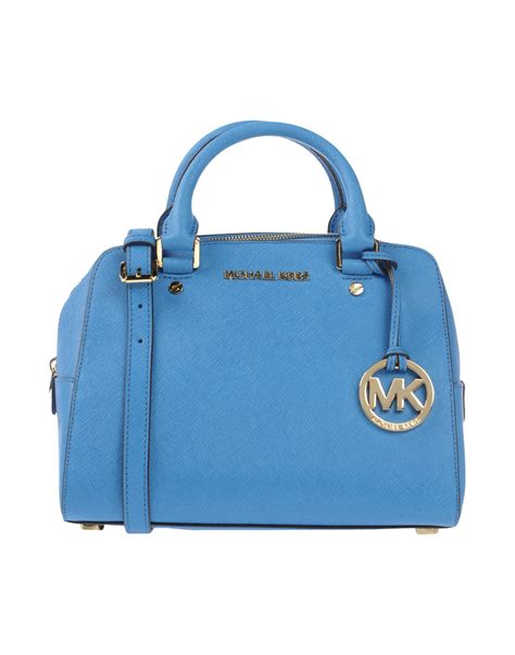 tas michael kors blauw|Women's Blue Designer Handbags .